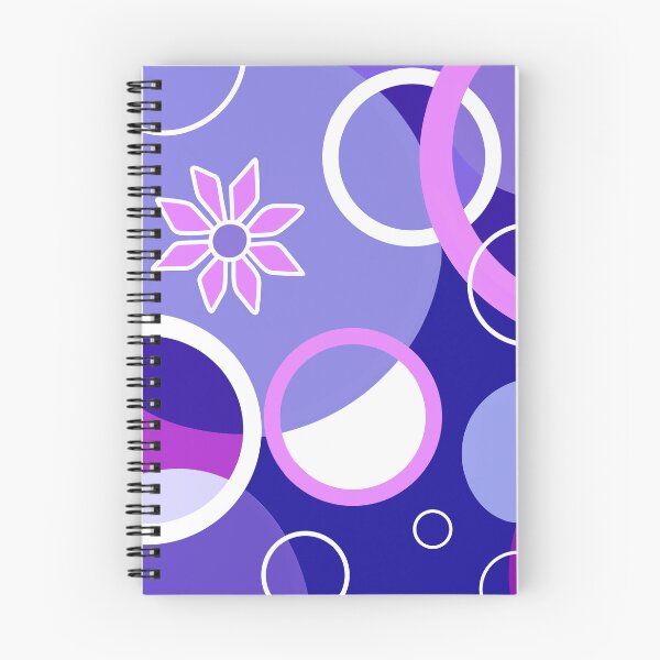 Item preview, Blue Geometric Circles Floral Boho  designed and sold by Sartoris Art.