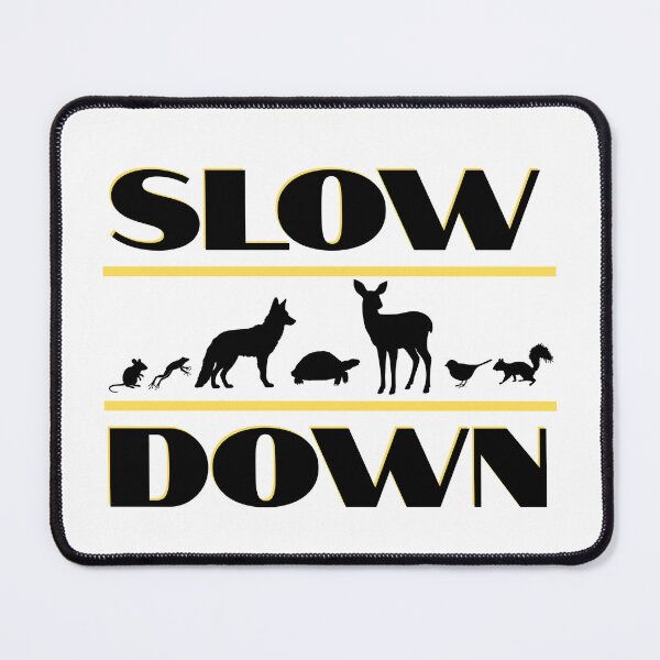 Item preview, Slow Down for Wildlife - Animal Crossing Safety Sign designed and sold by SunandShade.