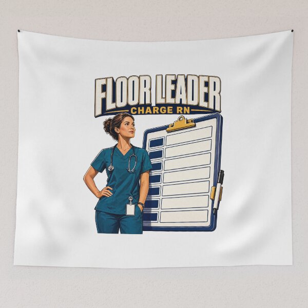 Item preview, Charge RN with humor designed and sold by pirminio.