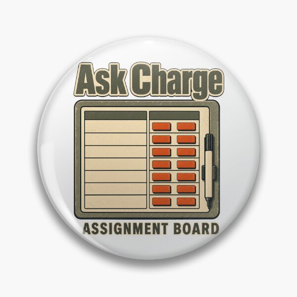 Item preview, Ask Charge station board humor designed and sold by pirminio.