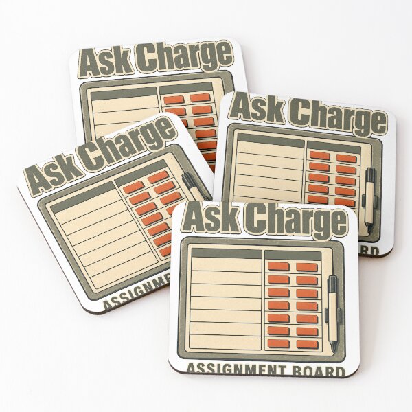 Item preview, Ask Charge station board humor designed and sold by pirminio.