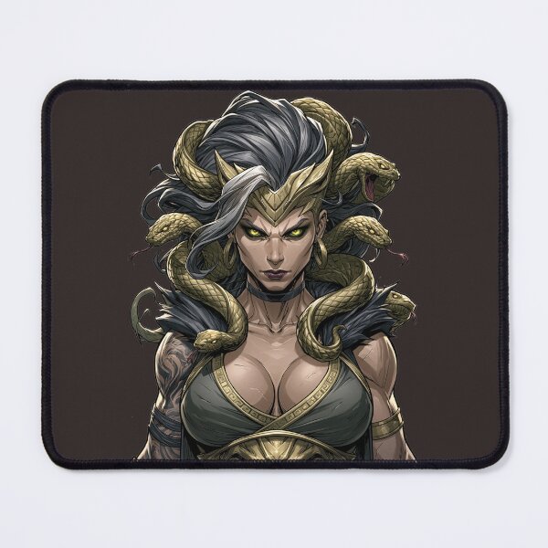 Item preview, Medusa Queen Greek Mythology Fantasy Art designed and sold by MythicMood.