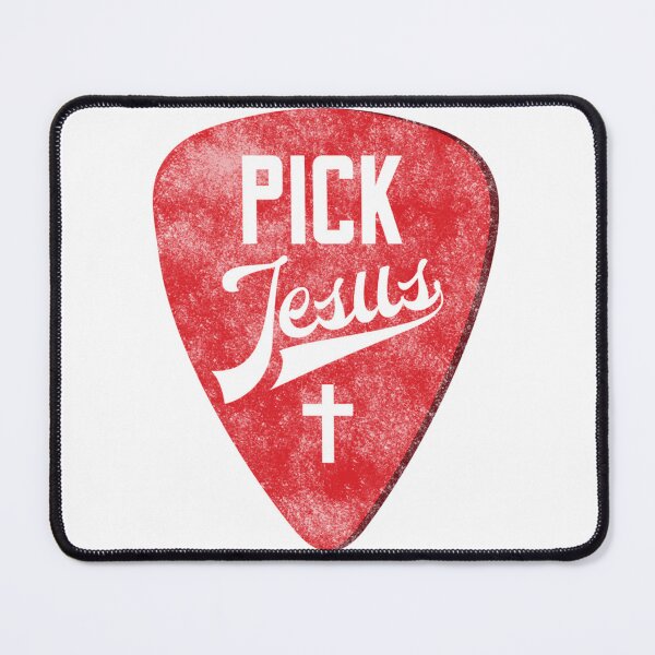 Item preview, Pick Jesus Guitar Pick For Christian Music Pastors designed and sold by jaimenob.
