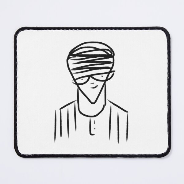 Item preview, Unique People and Facial Expressions. Young boy with triangular face designed and sold by Wiggly Lines.