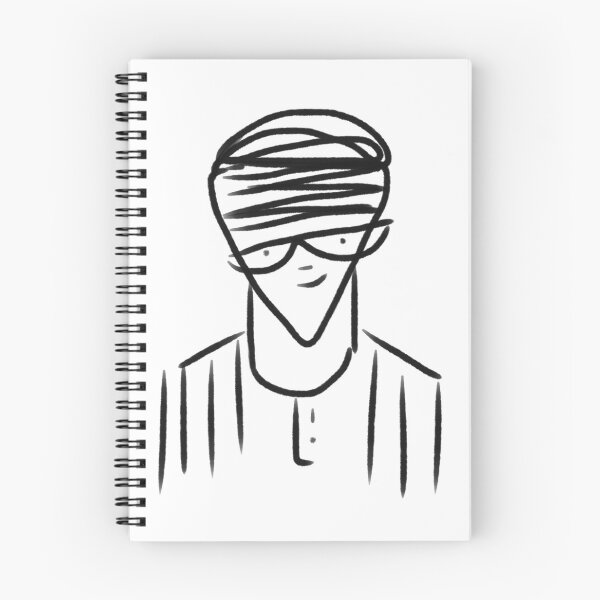 Item preview, Unique People and Facial Expressions. Young boy with triangular face designed and sold by Wiggly Lines.
