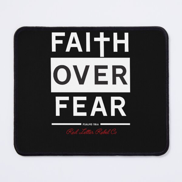 Item preview, Faith Over Fear designed and sold by redletterrebelco.