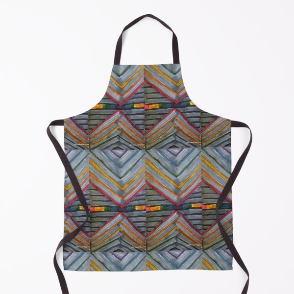 Item preview, Dark Rainbow Chevrons designed and sold by DancingCreek.
