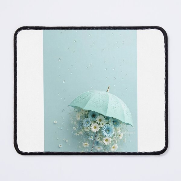 Item preview, Blue Daisy Umbrella Floral Art  designed and sold by animenosekaiii.