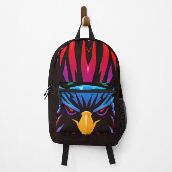 Item preview, Vibrant Geometric Eagle Head Abstract Art designed and sold by QIMMADesigns.