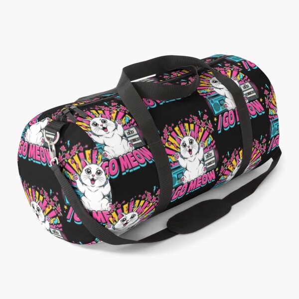 Item preview, I Go Meow Retro Meme Vintage Singing Cat for Cat Lovers designed and sold by Redgiant87x.