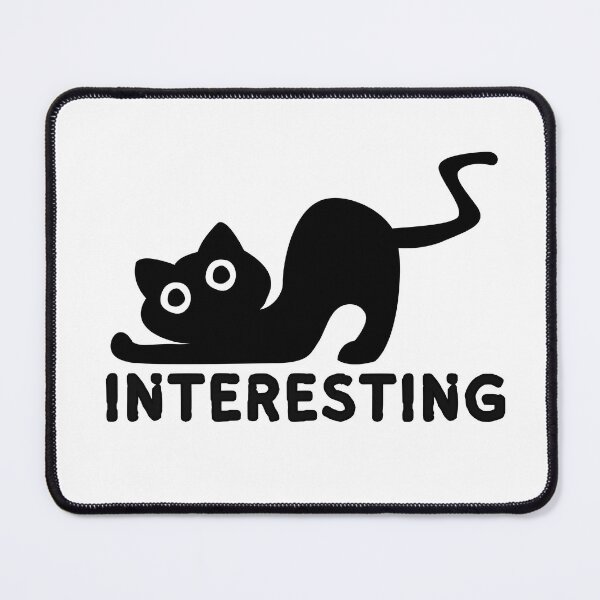 Item preview, Interesting Black Cat designed and sold by AdicretorDesign.