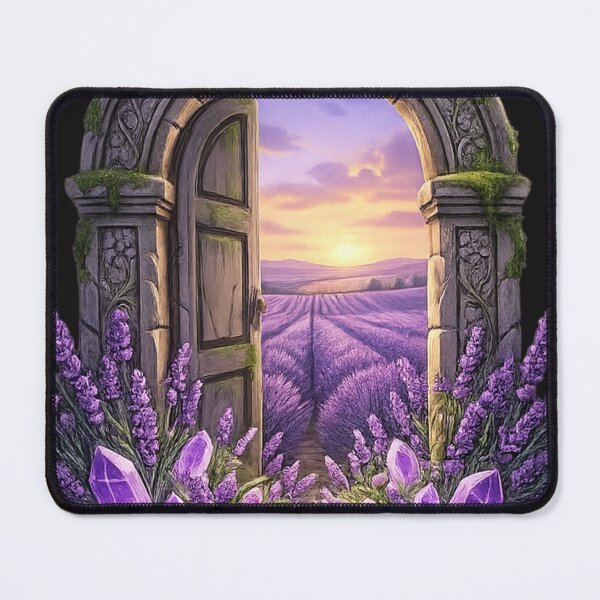 Item preview, Step Into Your Peace Medieval Stone Portal Lavender  designed and sold by Andreza NativeHue Oficial.