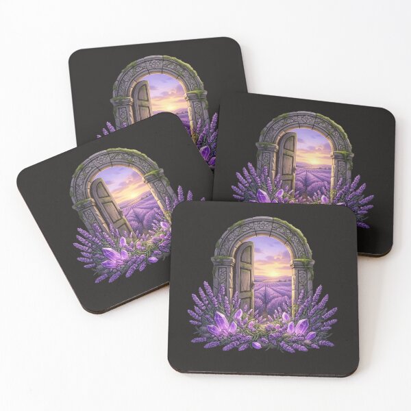 Item preview, Step Into Your Peace Medieval Stone Portal Lavender  designed and sold by Andreza NativeHue Oficial.