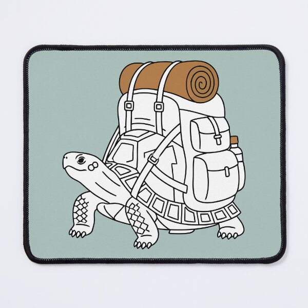 Item preview, Minimalist Backpacking Hiking Tortoise Outdoor Adventure designed and sold by Amir Faysal.