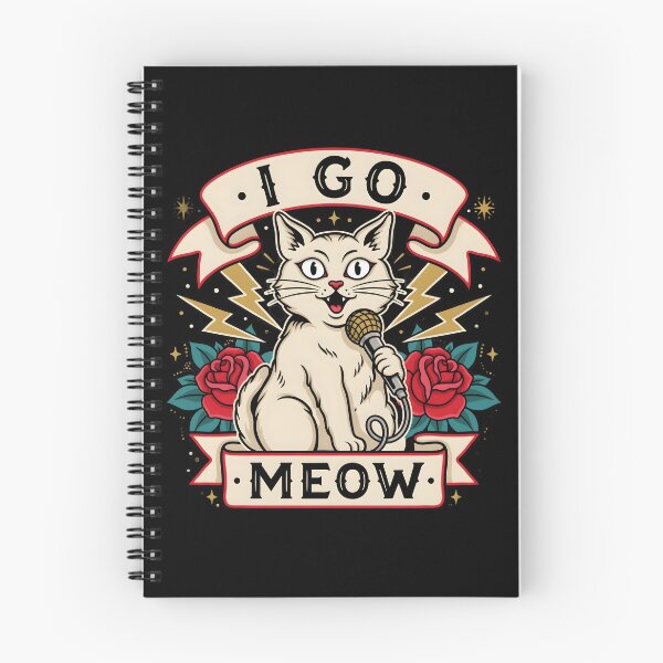 Item preview, I Go Meow Retro Meme Funny Cat Lover with Vintage Style designed and sold by Redgiant87x.