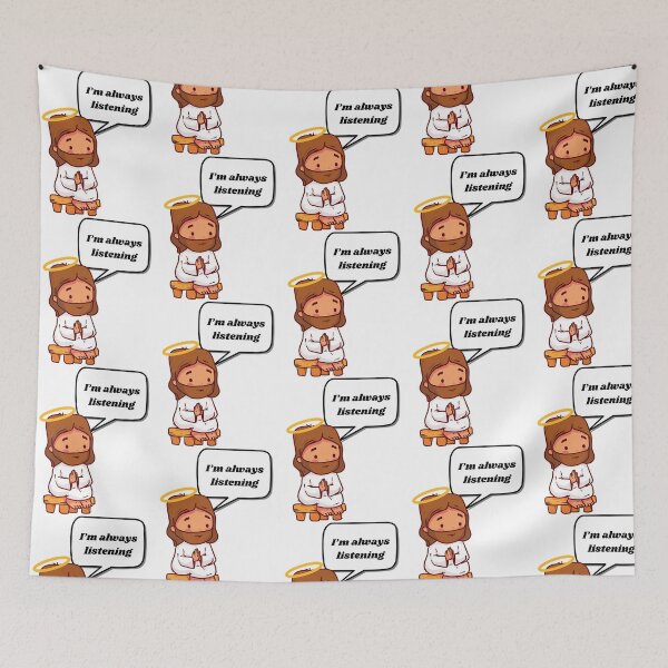 Item preview, Talk To God Series Jesus Always Listen designed and sold by jaimenob.