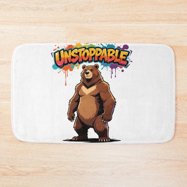Item preview, Unstoppable Bear Bold Design designed and sold by LINSSEX Style • Urban & Sport Streetwear.