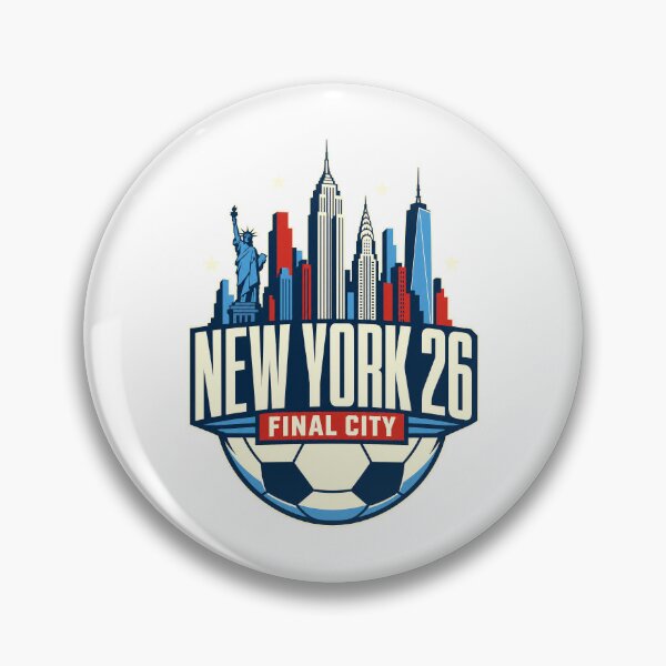 Item preview, New York 26 Football Skyline designed and sold by pirminio.