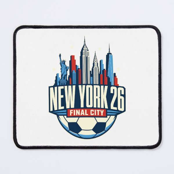 Item preview, New York 26 Football Skyline designed and sold by pirminio.