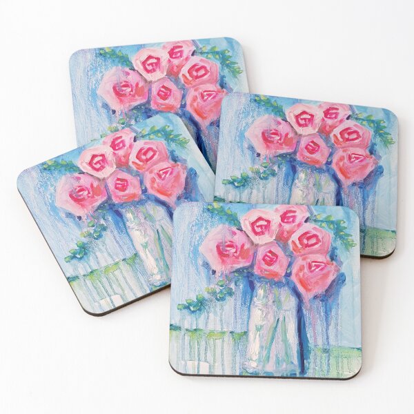 Item preview, Blush of Roses in a Glass designed and sold by Ronda Richley.