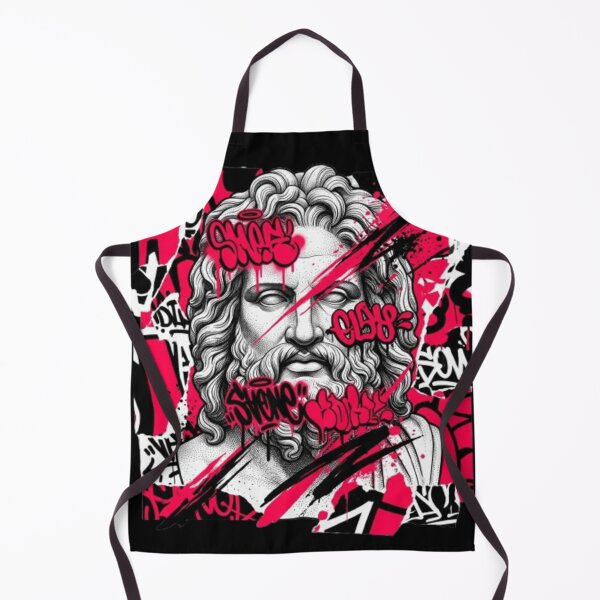 Item preview, Baroque Vandal Classical Statue - Super Chaotic Streetwear Art designed and sold by krish-prints.