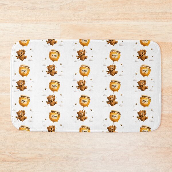Item preview, Honey Balloon Bear - Sweet Floating Adventure designed and sold by QuirkNest Studio .