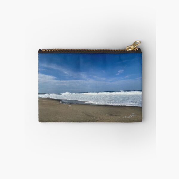 Item preview, Endless ocean coastline with breaking whitecaps designed and sold by Art of Momenz.