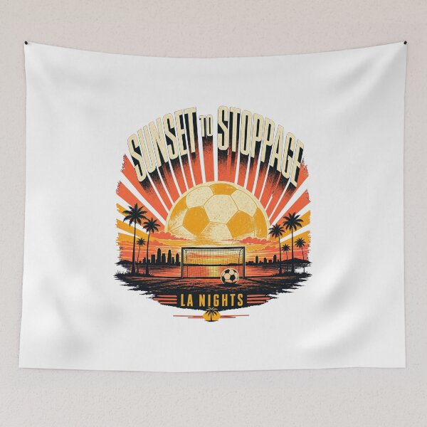 Item preview, LA Soccer 2026 Sunset to Stoppage designed and sold by pirminio.