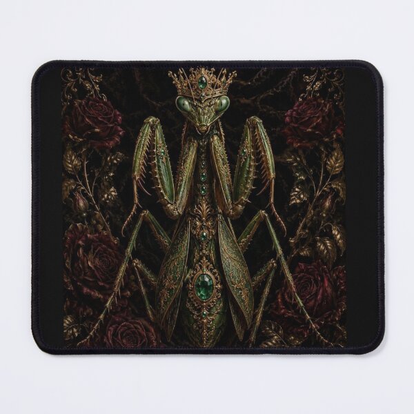 Item preview, Praying Mantis with Black Roses designed and sold by VelarisMoon.