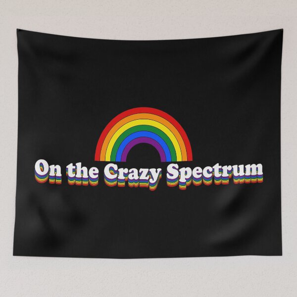 Item preview, On the Crazy Spectrum designed and sold by pink-beagle.