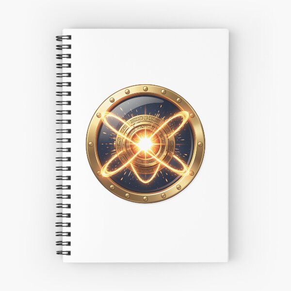 Item preview, Golden Atomic Reactor | Luxury Science Symbol designed and sold by simaso.