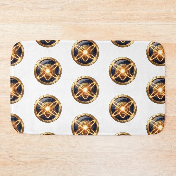 Item preview, Golden Atomic Reactor | Luxury Science Symbol designed and sold by simaso.