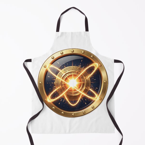 Item preview, Golden Atomic Reactor | Luxury Science Symbol designed and sold by simaso.