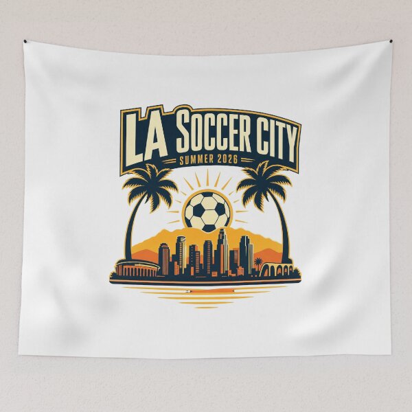 Item preview, Los Angeles Soccer City Summer 2026 designed and sold by pirminio.