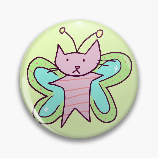 Item preview, Butterfly Kitty designed and sold by ToonSilly.