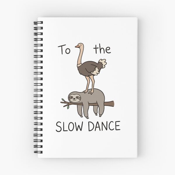 Item preview, Ostrich and Sloth Slow Dance designed and sold by Amir Faysal.