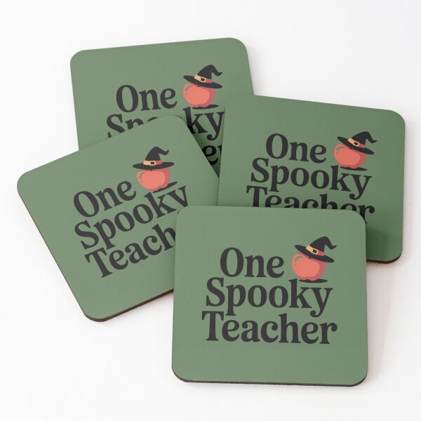 Item preview, One Spooky Teacher Cute Halloween Apple Teacher Shirt designed and sold by Raw Tigers.