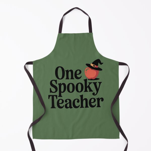 Item preview, One Spooky Teacher Cute Halloween Apple Teacher Shirt designed and sold by Raw Tigers.