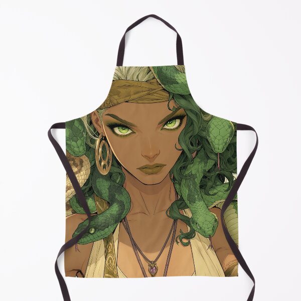 Item preview, Medusa Queen Greek Mythology Fantasy Art designed and sold by MythicMood.