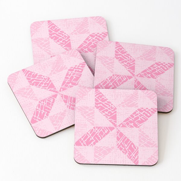 Item preview, Pinwheel Quilt Square in Pink designed and sold by ardesignstudios.
