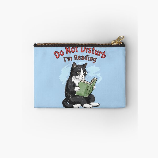 Item preview, Cat Reading Do Not Distrub designed and sold by HowToCanadian.