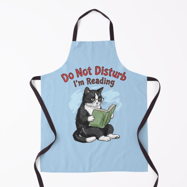 Item preview, Cat Reading Do Not Distrub designed and sold by HowToCanadian.