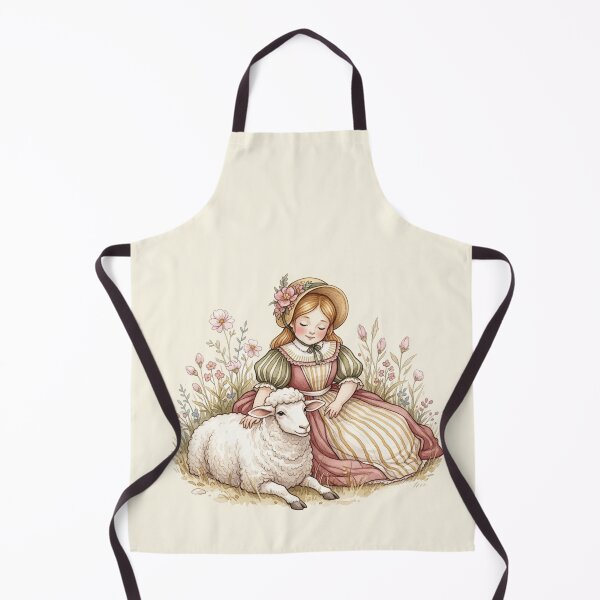Item preview, Sitting with a Little Lamb in the Wildflowers designed and sold by Pasteltone.