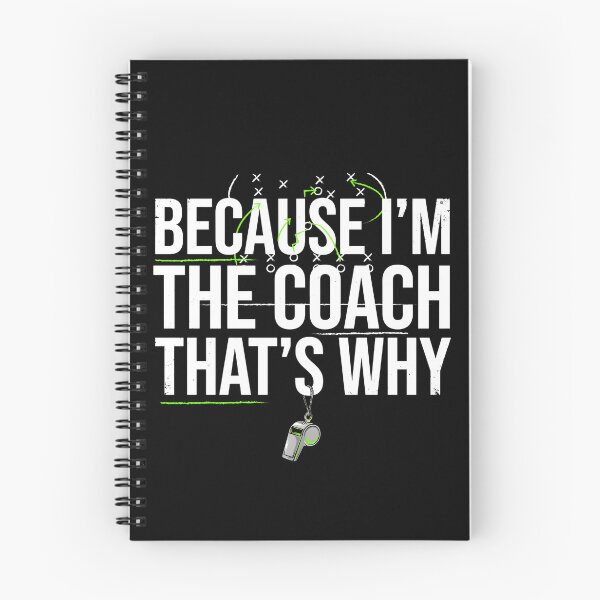 Item preview, Because I'm The Coach That's Why Funny Daddy Sports Coach designed and sold by Redgiant87x.