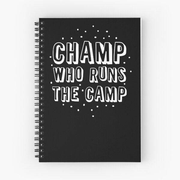 Item preview, CHAMP WHO RUNS THE CAMP designed and sold by jazzydevil.