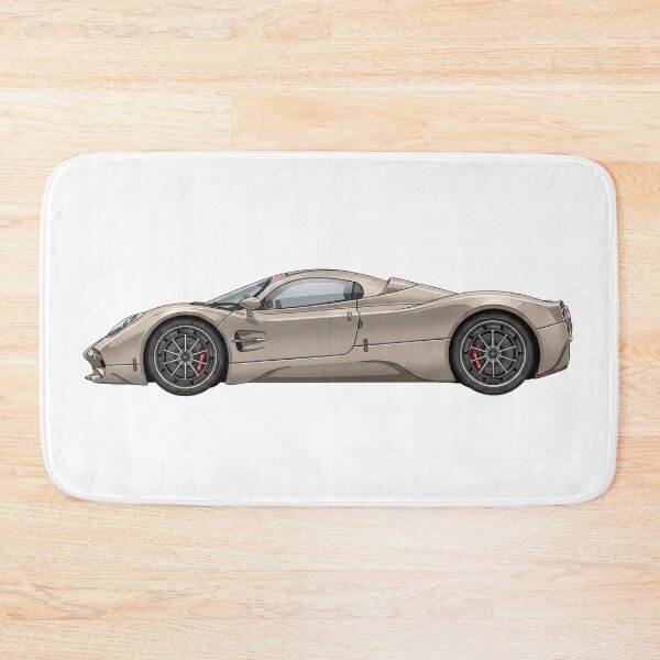 Item preview, Silver Anime Exotic Hypercar Side Profile designed and sold by SimplyLovelyLab.