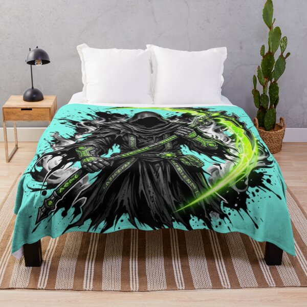 Item preview, Neon Grim Reaper Dark Fantasy Art designed and sold by Utopian-Magic.