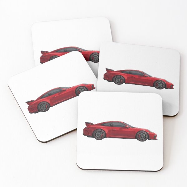 Item preview, Red Anime Classic Sports Car Side View designed and sold by SimplyLovelyLab.