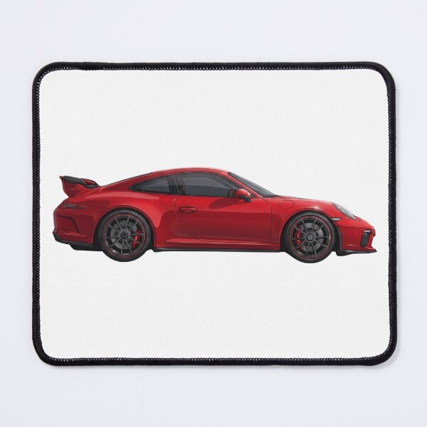 Item preview, Red Anime Classic Sports Car Side View designed and sold by SimplyLovelyLab.