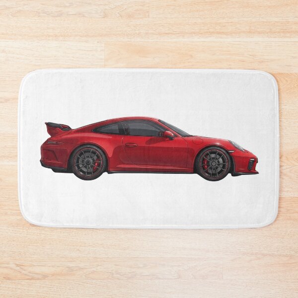 Item preview, Red Anime Classic Sports Car Side View designed and sold by SimplyLovelyLab.